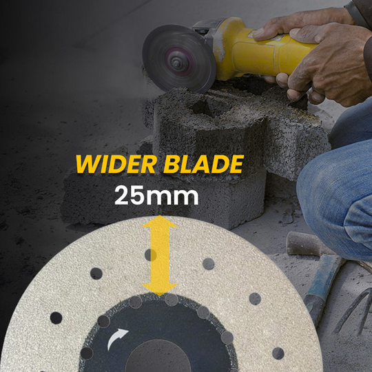 Verlängerte Schneidklinge für Präzise Schnitte - Vielseitig Einsetzbar für Metall, Fliesen und Beton 5