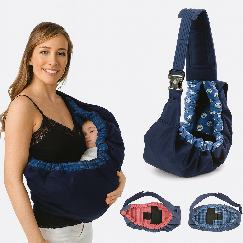 Verstellbare Babytrage mit Komfort und Stillposition 0