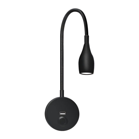 Verstellbare Leselampe mit USB-Ladeanschluss 5