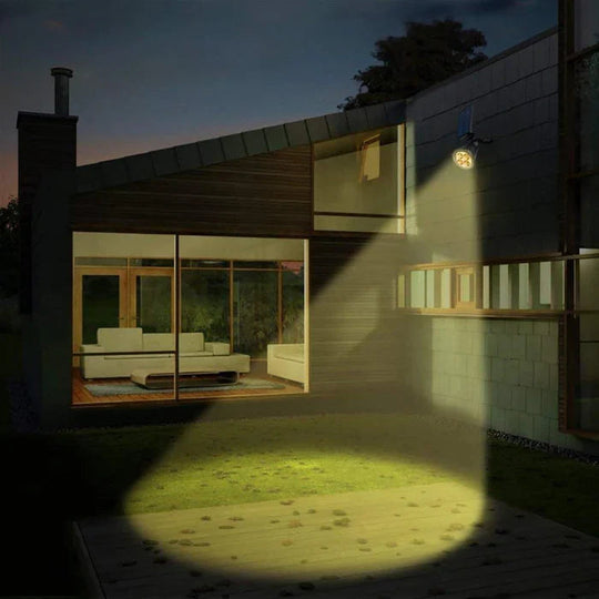 Verstellbare Solar-Spotlampe für Außenbereiche Modernes Design 4