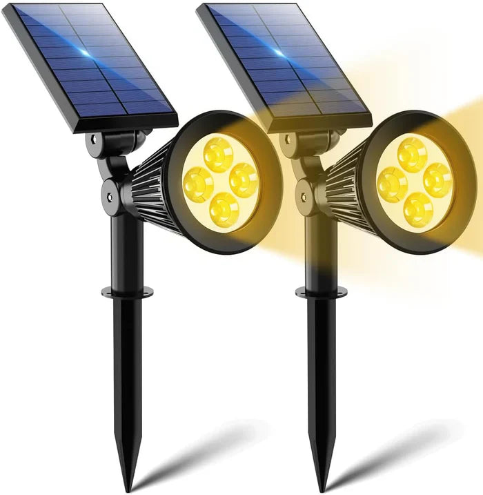 Verstellbare Solar-Spotlampe für Außenbereiche Modernes Design 6