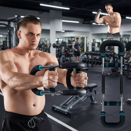 Verstellbare Trainingsstange für Männer und Frauen - Fitnessgerät für gezieltes Muskeltraining Zuhause 1