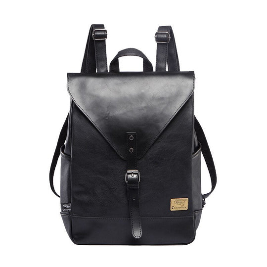 Vintage Kunstleder-Rucksack