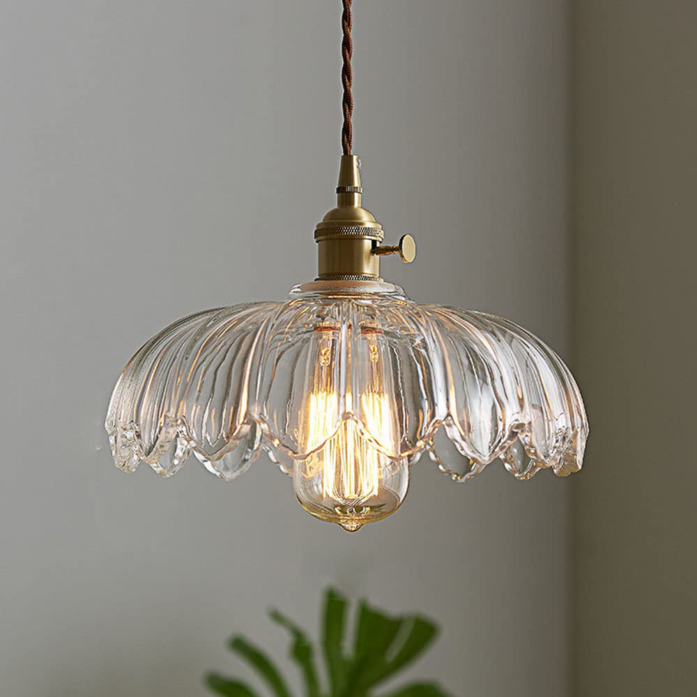 Vintage Pendelleuchte mit Blumenmuster für stilvolle Innenräume 8