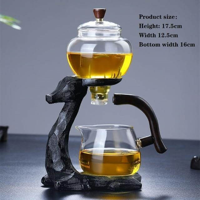 Vintage Teekanne Für Stilvolle Teeliebhaber Mit Klarem Glas 5