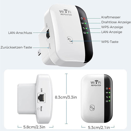 WLAN Signalverstärker für Zuhause und Büro 7