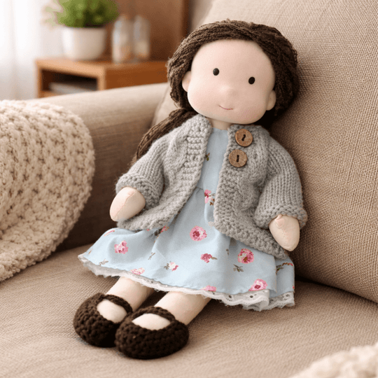 Waldorfpuppe Elora Kreatives Spielzeug für Kinder 19