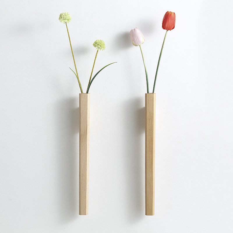 Wanddekor Blumenvase Set Minimalistisch Hängend 2
