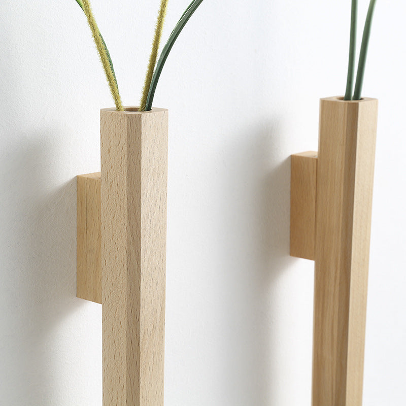 Wanddekor Blumenvase Set Minimalistisch Hängend 4