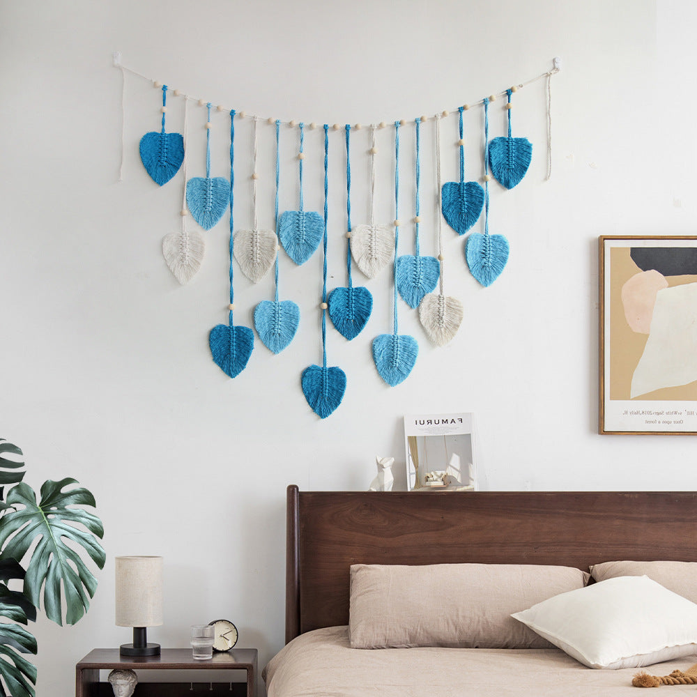 Wanddekoration Boho-Makramee-Girlande für Zuhause 3