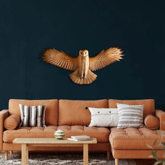 Wanddekoration Eule Majestic für Zuhause 4