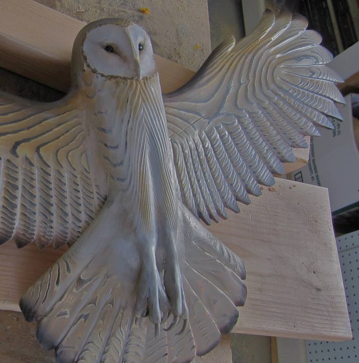 Wanddekoration Eule Majestic für Zuhause 5