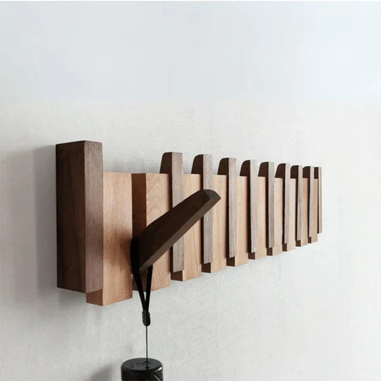 Wandgarderobe im Klavierdesign für stilvolle Aufbewahrung 0
