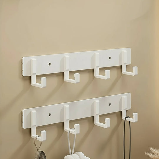Wandgarderobe mit schwarzen Haken für modernes Wohnen 15