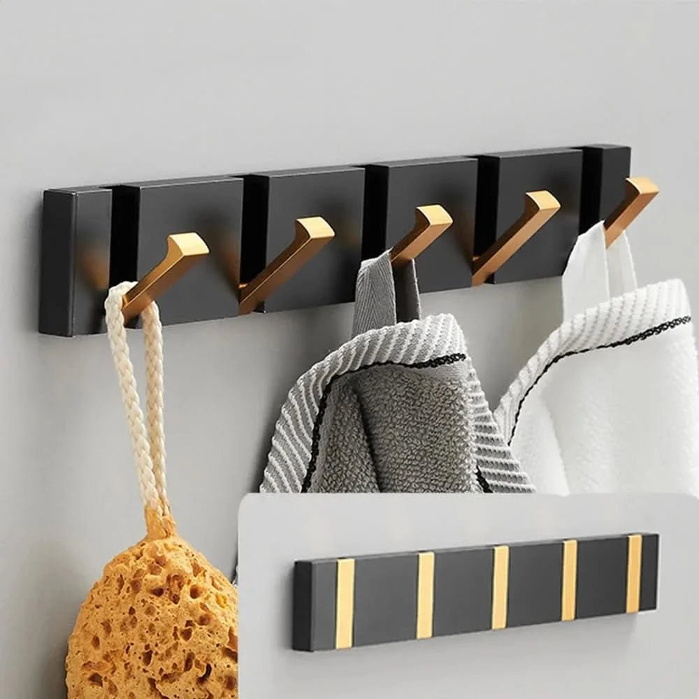 Wandhaken Schwarz Modernes Design für Garderobe und Aufbewahrung 11