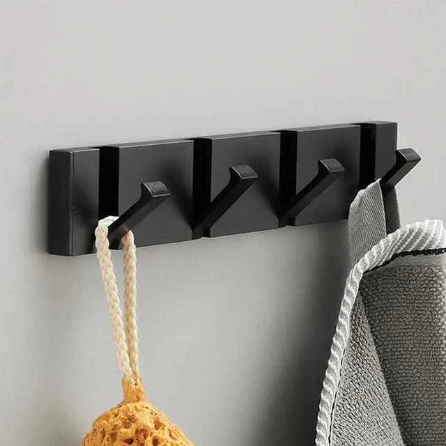 Wandhaken Schwarz Modernes Design für Garderobe und Aufbewahrung 13