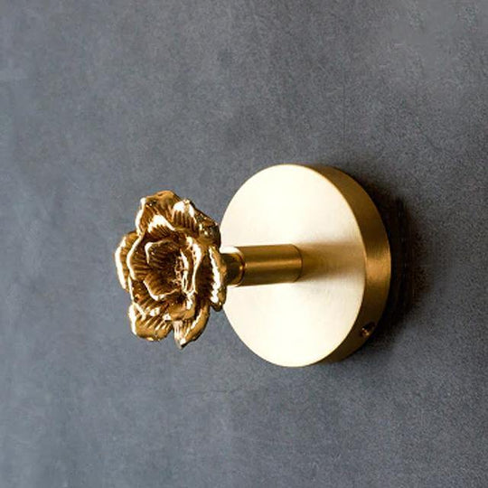 Wandhaken Tierdesign aus Messing mit Gold-Finish 10