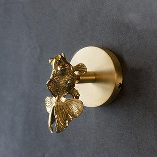 Wandhaken Tierdesign aus Messing mit Gold-Finish 16