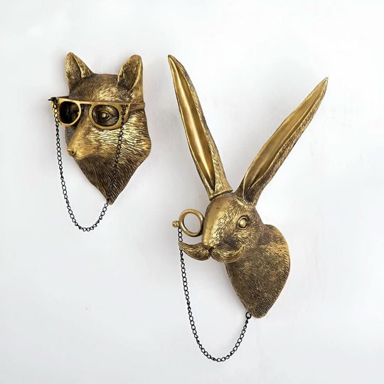 Wandhaken Tierform Handgefertigt 3
