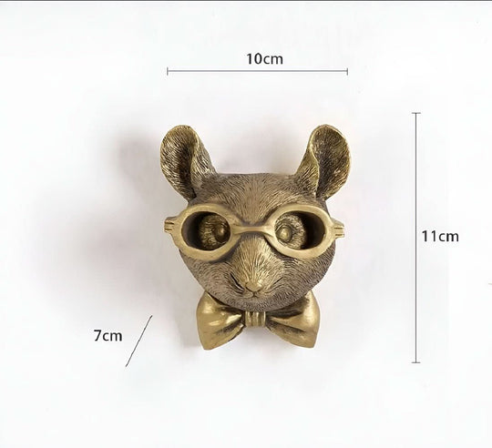 Wandhaken Tierform Handgefertigt 6