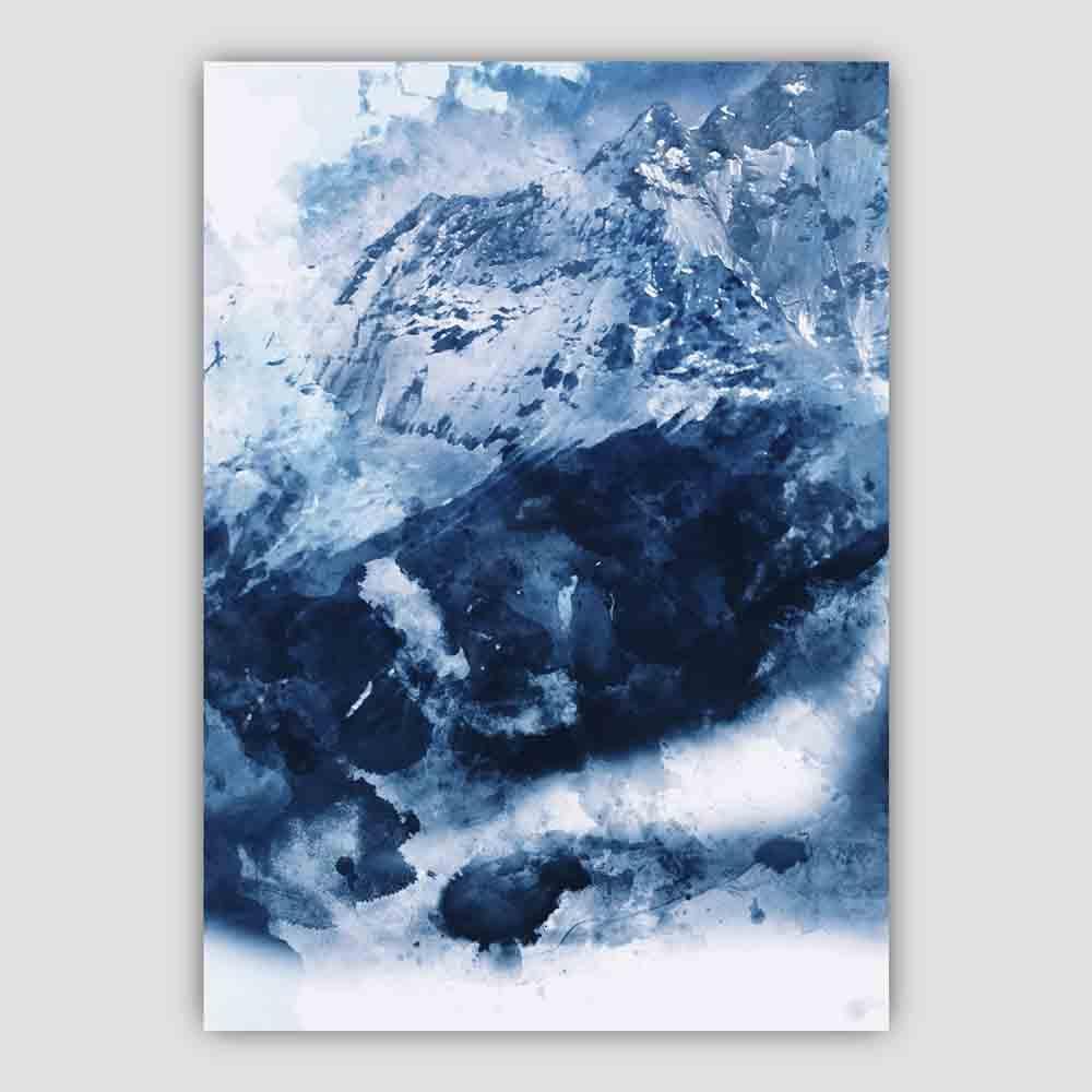 Wandkunst Druck Abstrakte Berge 3
