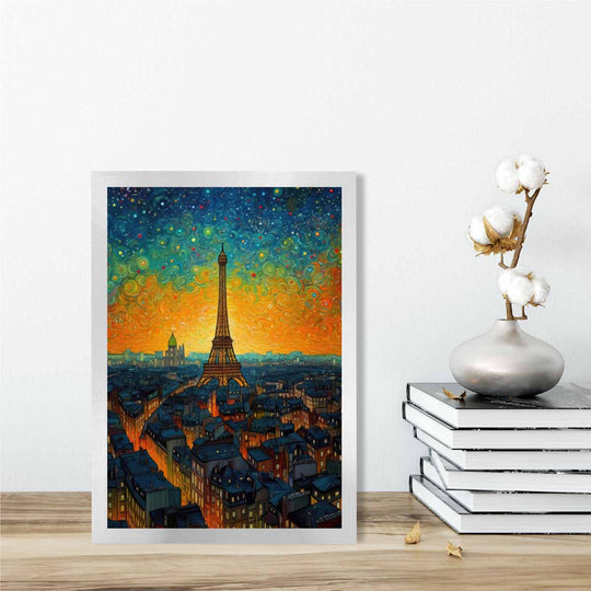 Wandkunst Druck Paris Sonnenuntergang für Ihr Zuhause 2