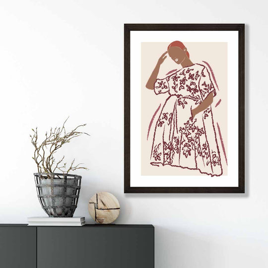 Wandkunst Poster für Frauen im zeitgenössischen Stil 3