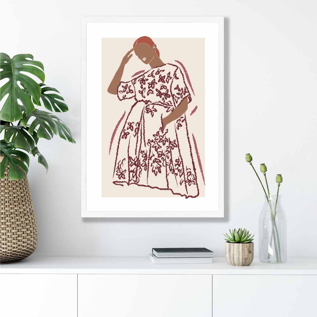 Wandkunst Poster für Frauen im zeitgenössischen Stil 4