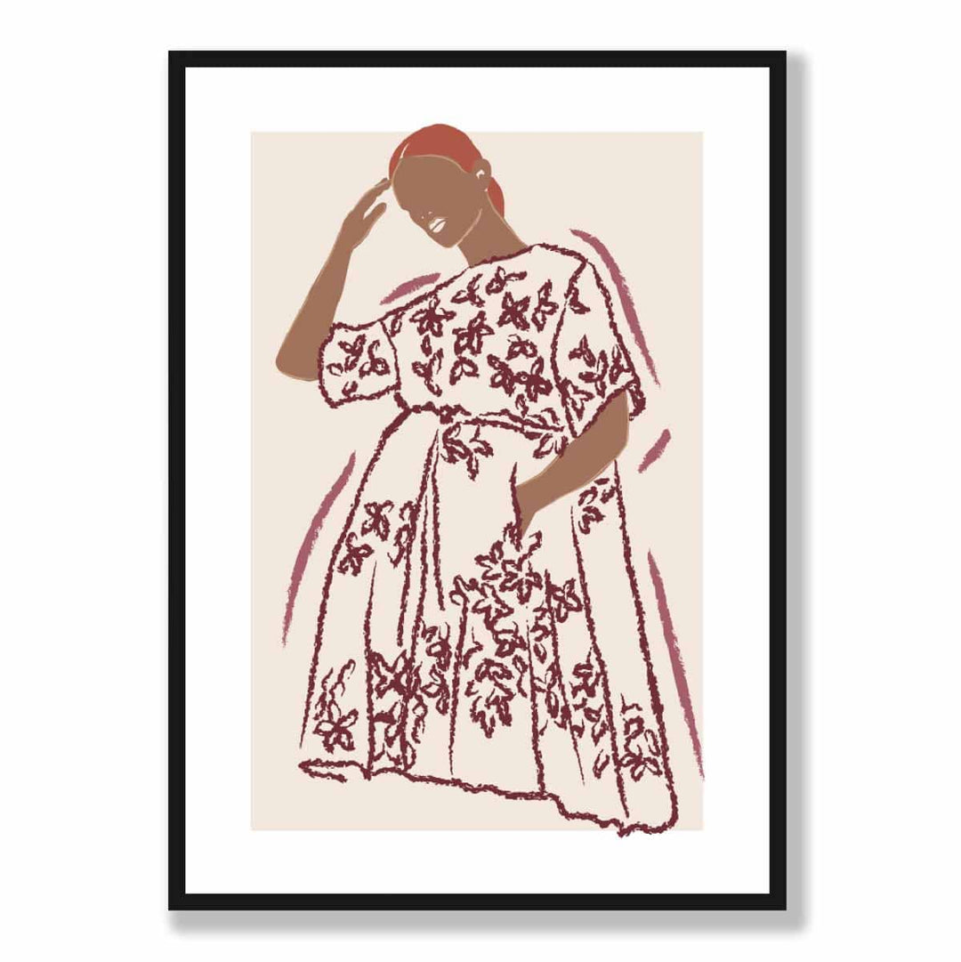Wandkunst Poster für Frauen im zeitgenössischen Stil 5