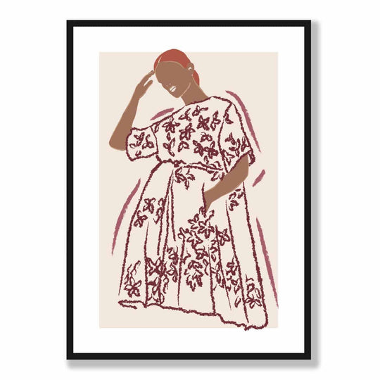 Wandkunst Poster für Frauen im zeitgenössischen Stil 5