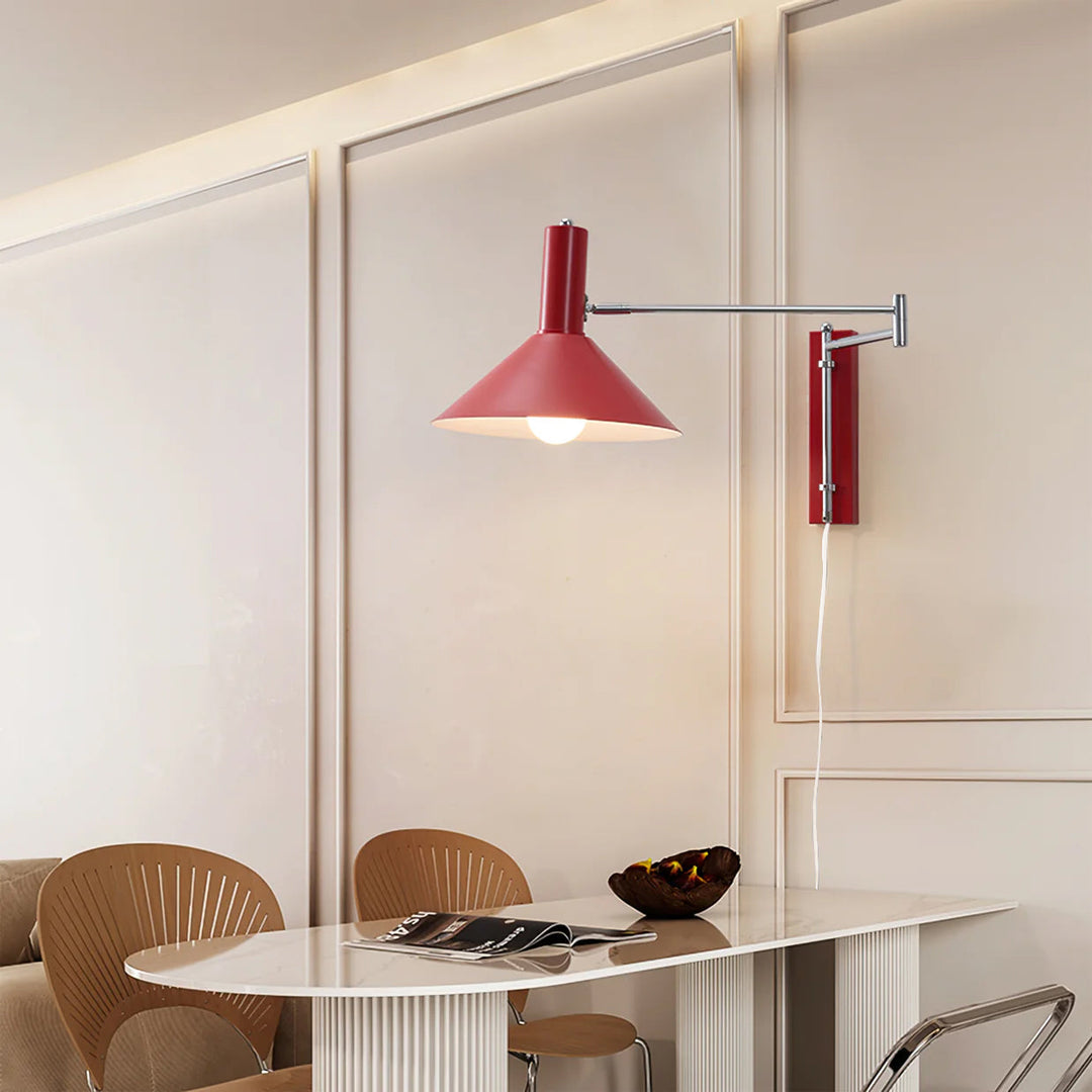 Wandlampe für Innenräume mit verstellbarem Arm 3