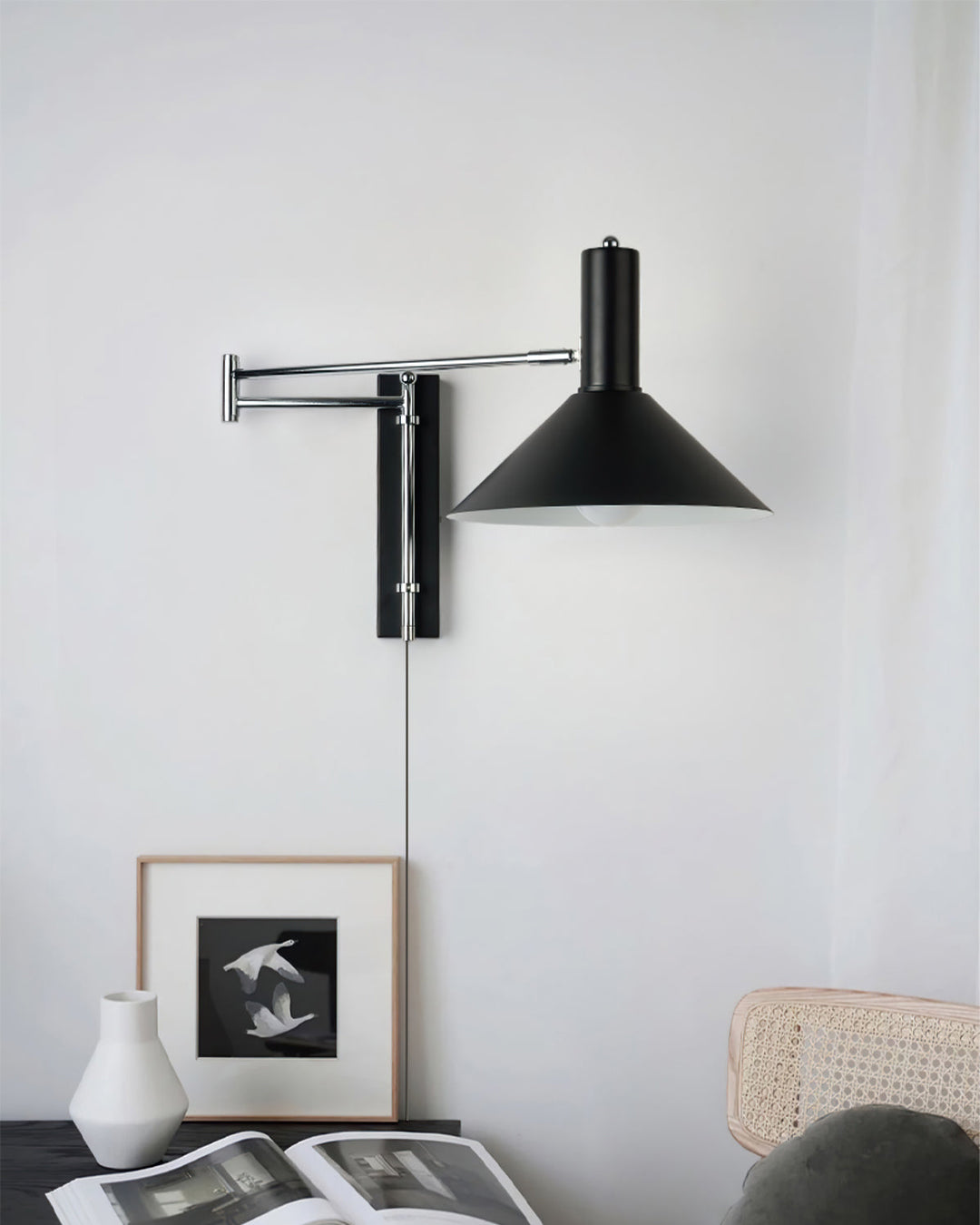 Wandlampe für Innenräume mit verstellbarem Arm 4