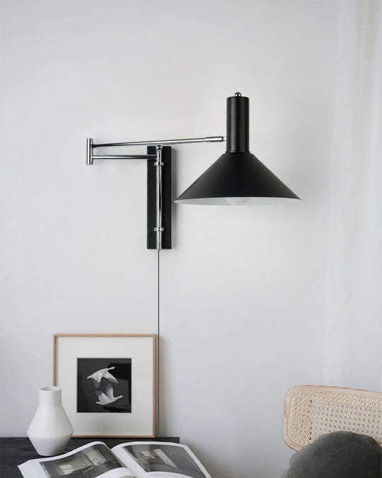 Wandlampe für Innenräume mit verstellbarem Arm 4