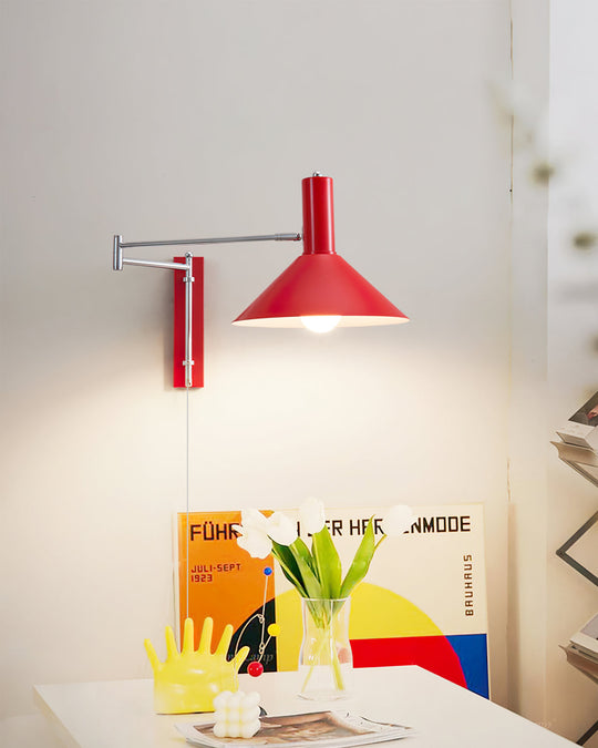 Wandlampe für Innenräume mit verstellbarem Arm 8