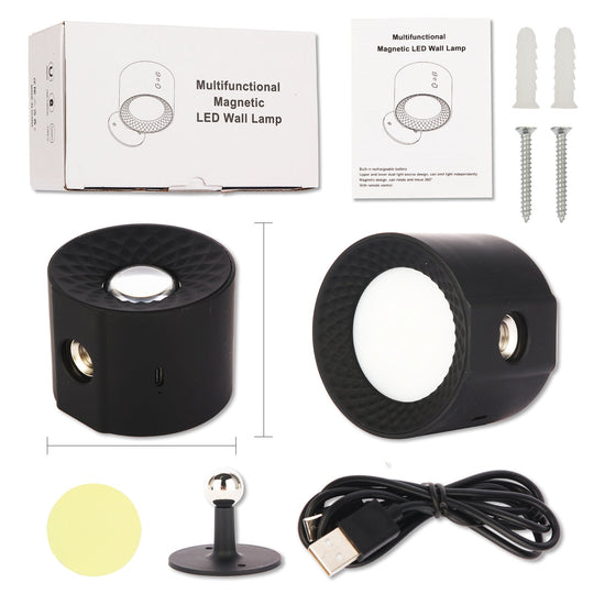 Wandlampe mit 360° Rotation und Fernbedienung 2