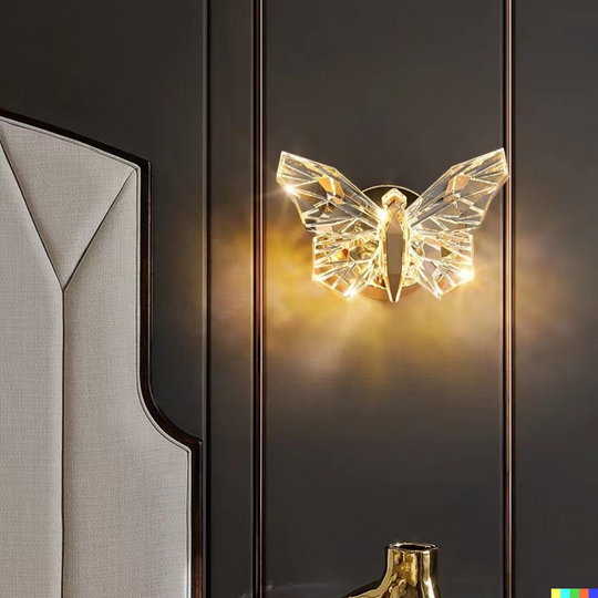 Wandleuchte Innen LED Schmetterlingsdesign für Wohnzimmer und Schlafzimmer 1