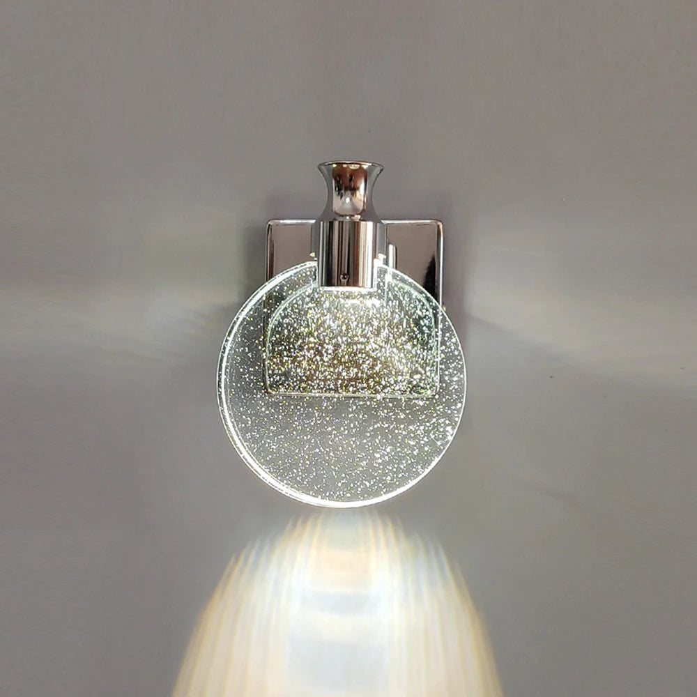 Wandleuchte Modern mit Goldakzenten 6