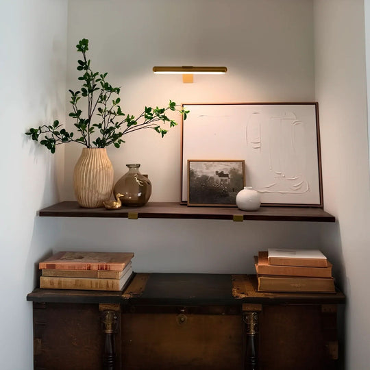 Wandleuchte für Kunstwerke Kabellos und Drehbar 7