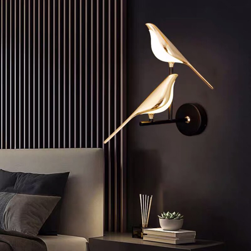 Wandleuchte im Vogel-Design für modernes Wohnen 3