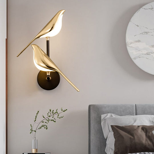 Wandleuchte im Vogel-Design für modernes Wohnen 4