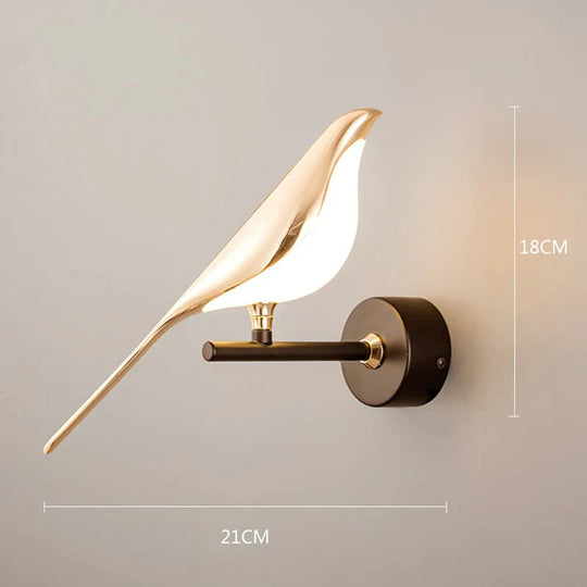 Wandleuchte im Vogel-Design für stilvolle Akzente 0