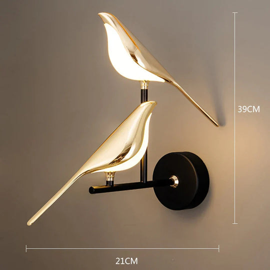 Wandleuchte im Vogel-Design für stilvolle Akzente 10