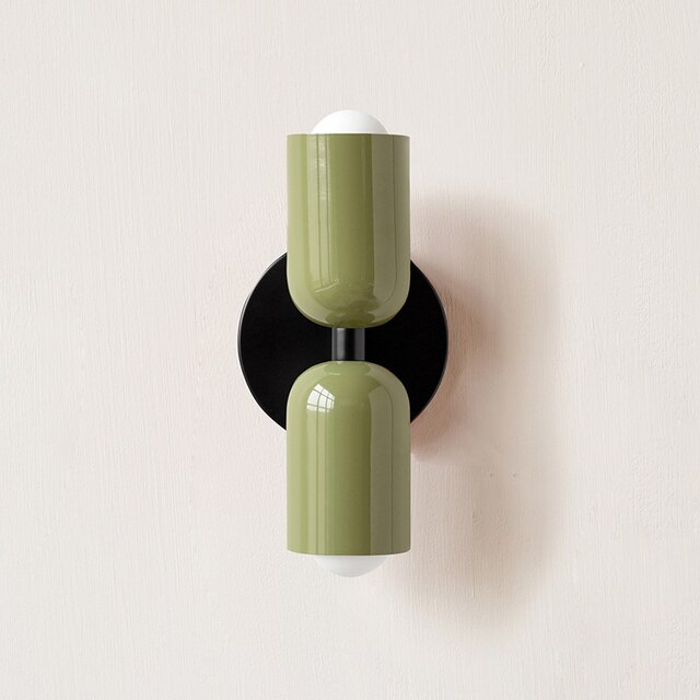 Wandleuchte mit Doppelkopf Design 4