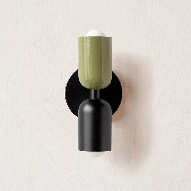 Wandleuchte mit Doppelkopf Design 5