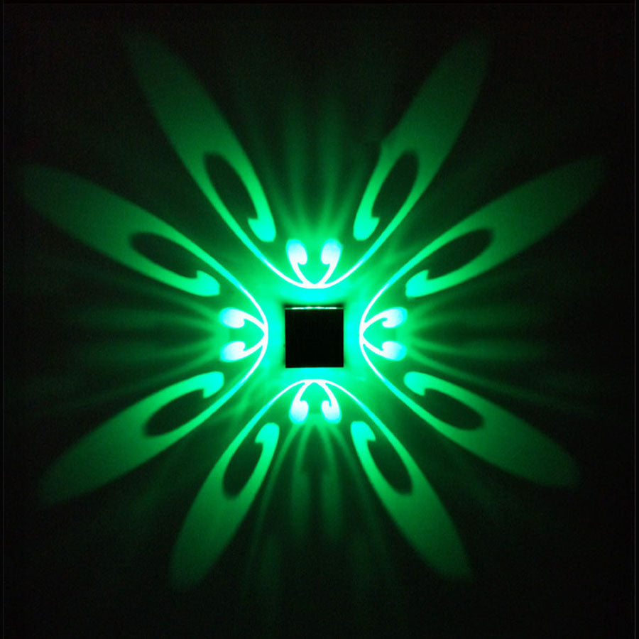 Wandmontierte LED-Lampe mit RGB-Farben 2