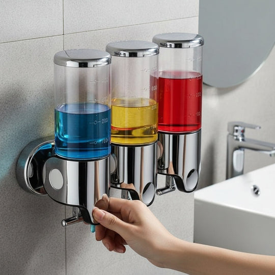 Wandmontierter Seifenspender für modernes Badezimmer 4