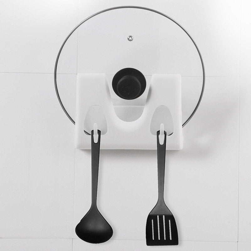 Wandmontierter Topfdeckelständer für die Küche Modernes Design 1