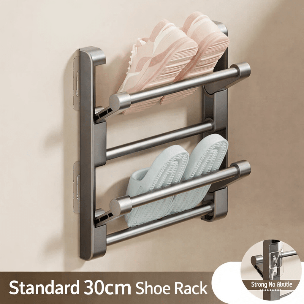 Wandmontiertes Schuhregal Mit Entwässerungssystem Für Badezimmer Und Flur 6