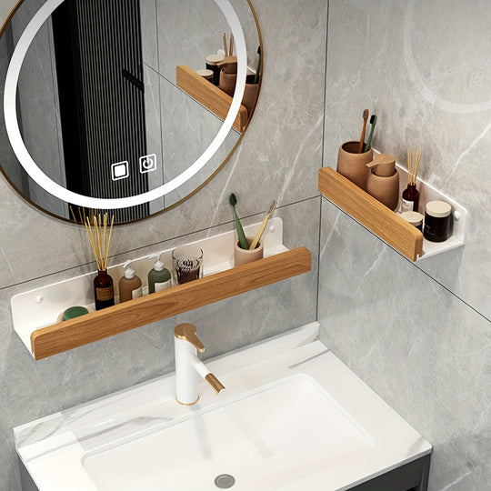 Wandregal für Badezimmer – Platzsparende Duschlösung 2