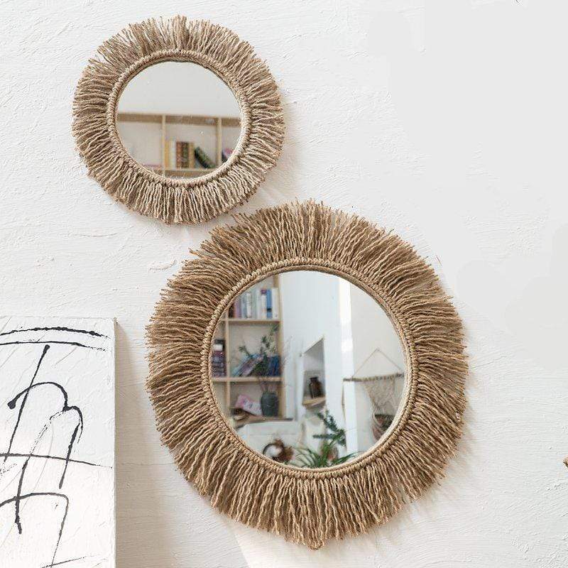 Wandspiegel im Boho-Stil für rustikale Akzente 5